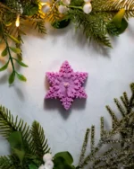 Свещ снежинка M